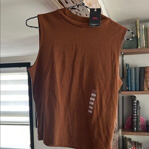 Levi's Brown Tank  Top size large